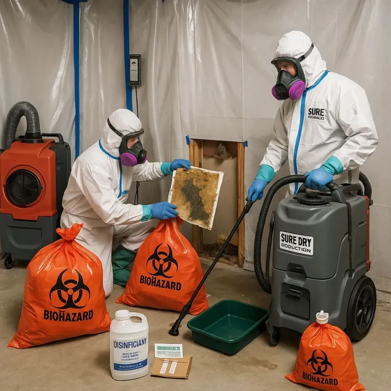 Contaminated Water Handling Protocols process in Callender, CA