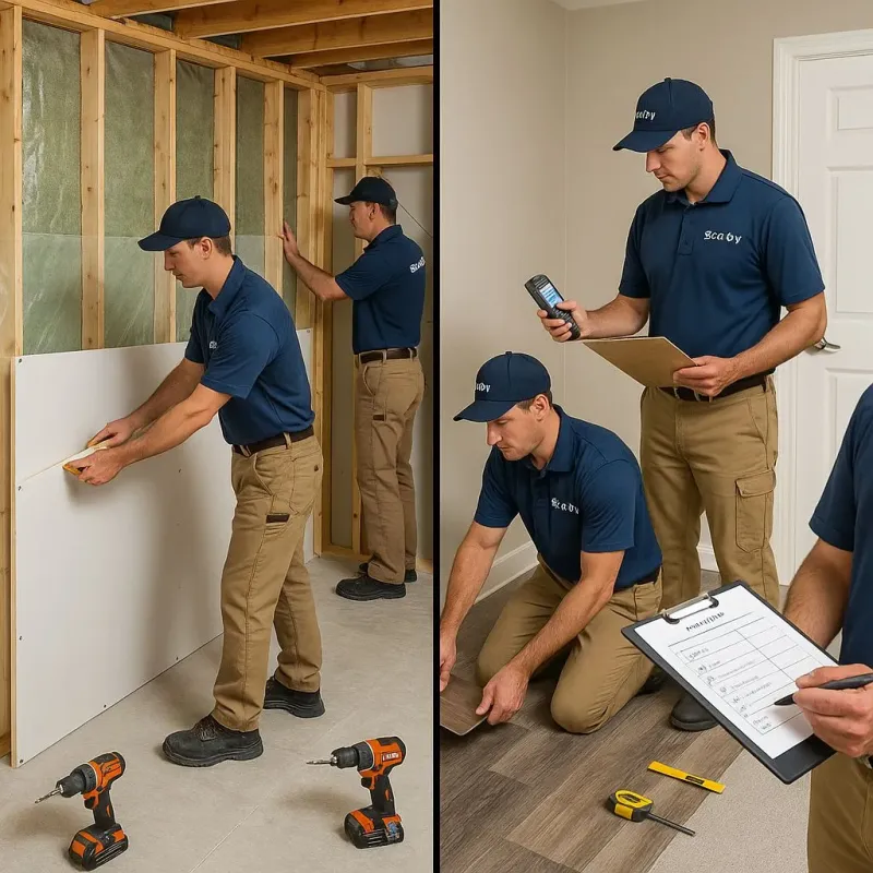 Repairs and Reconstruction process in Callender, CA
